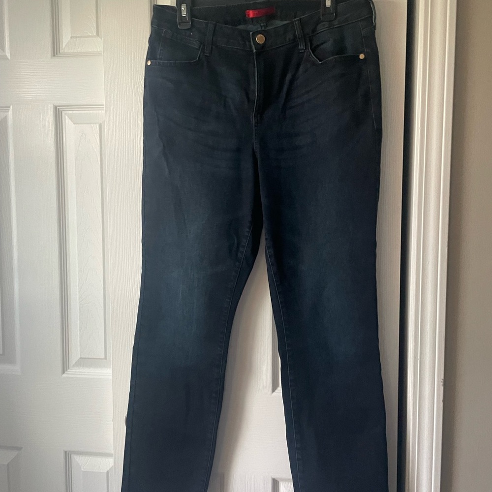 Jennifer Lopez Blue Straight Leg Jeans
